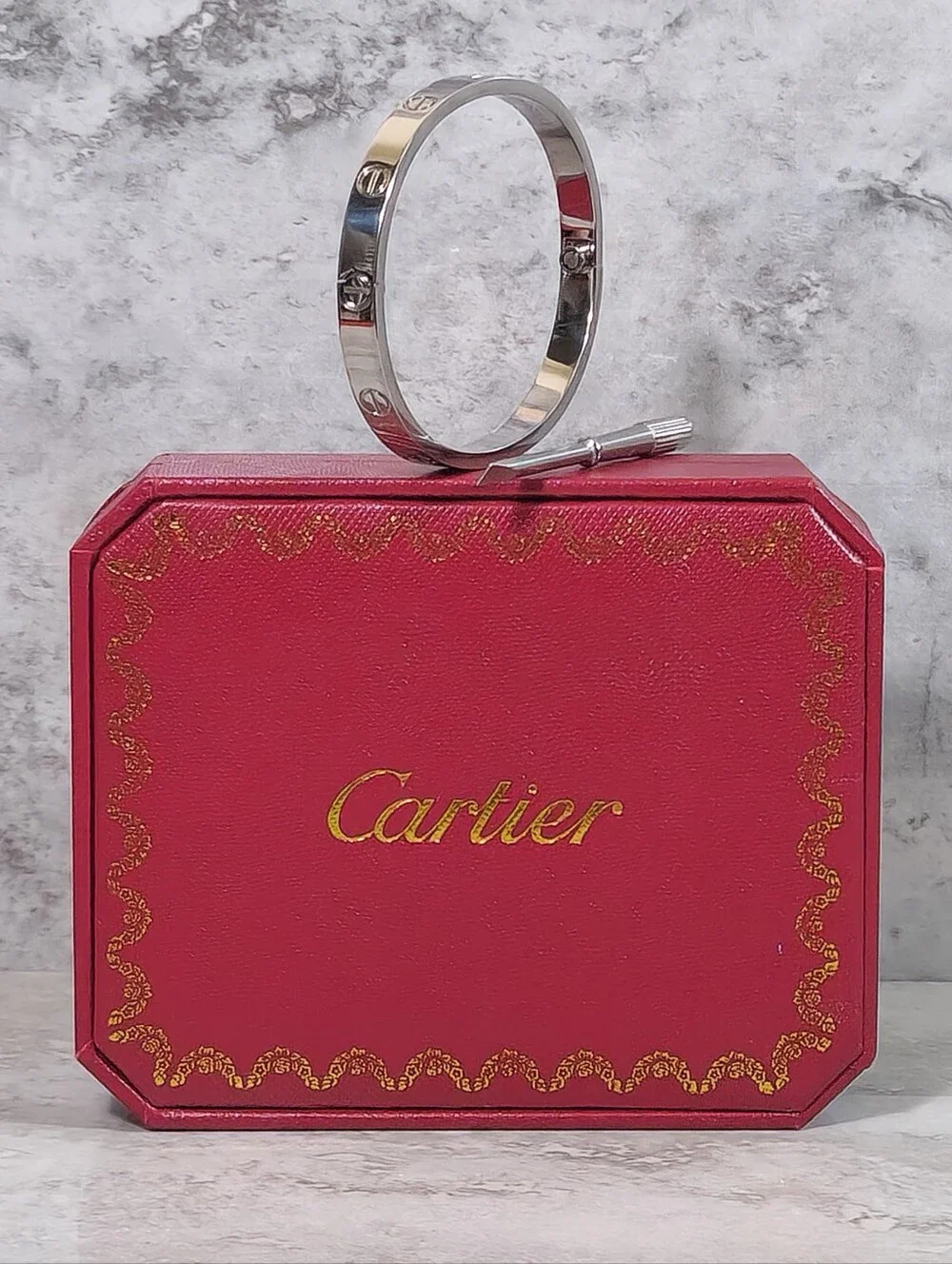 Cartier Silver Love Bracelet✨️